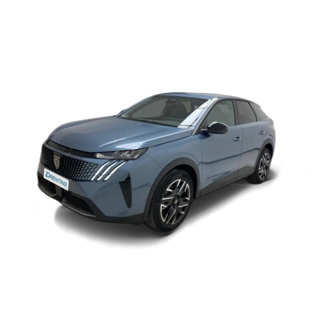 Renting Peugeot 3008 Hybrid 1.2 100KW Allure eDCS6 Azul 1