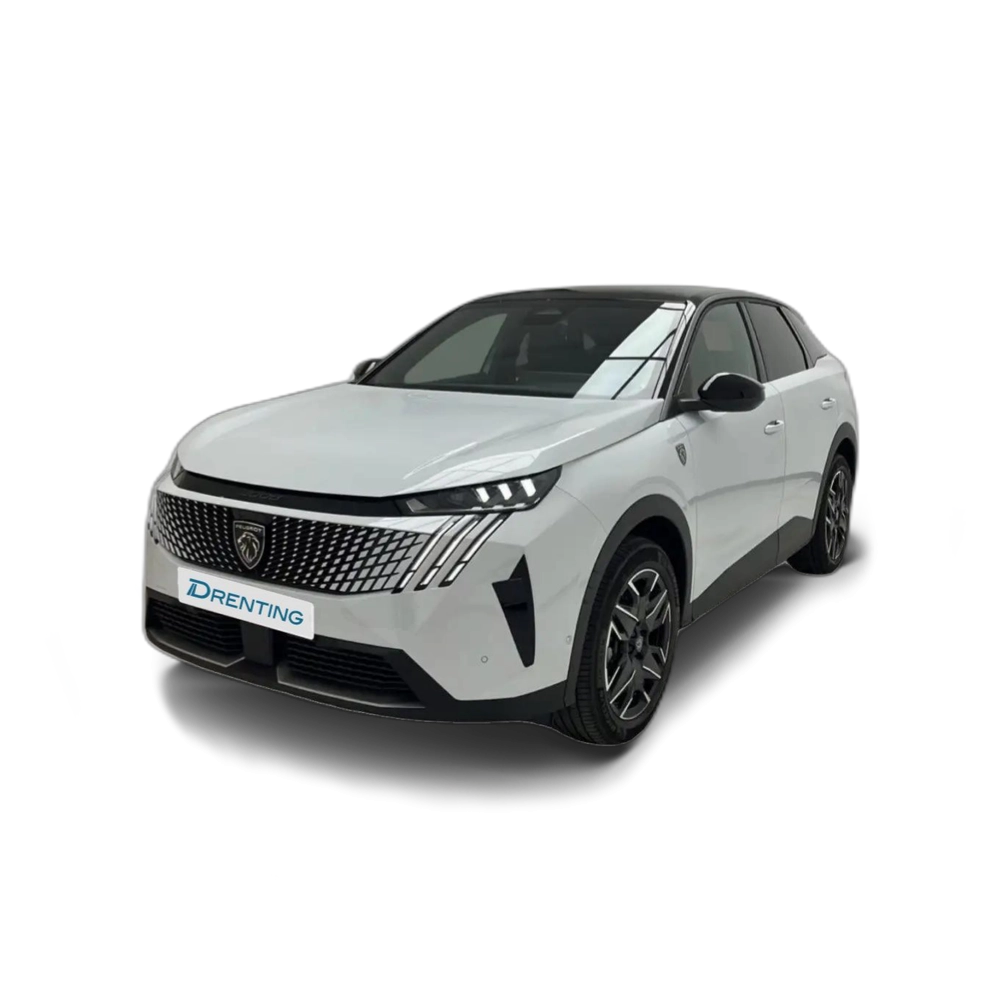 Renting Peugeot 3008 Hybrid 1.2 107KW GT eDCS6 Blanco