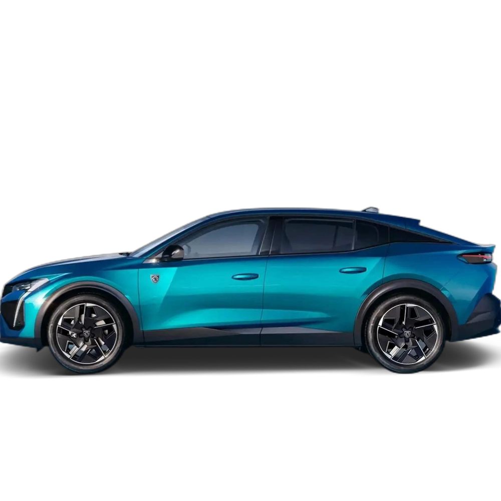 Renting Peugeot 408 Hybrid Allure e-DCS6 145 Azul 1