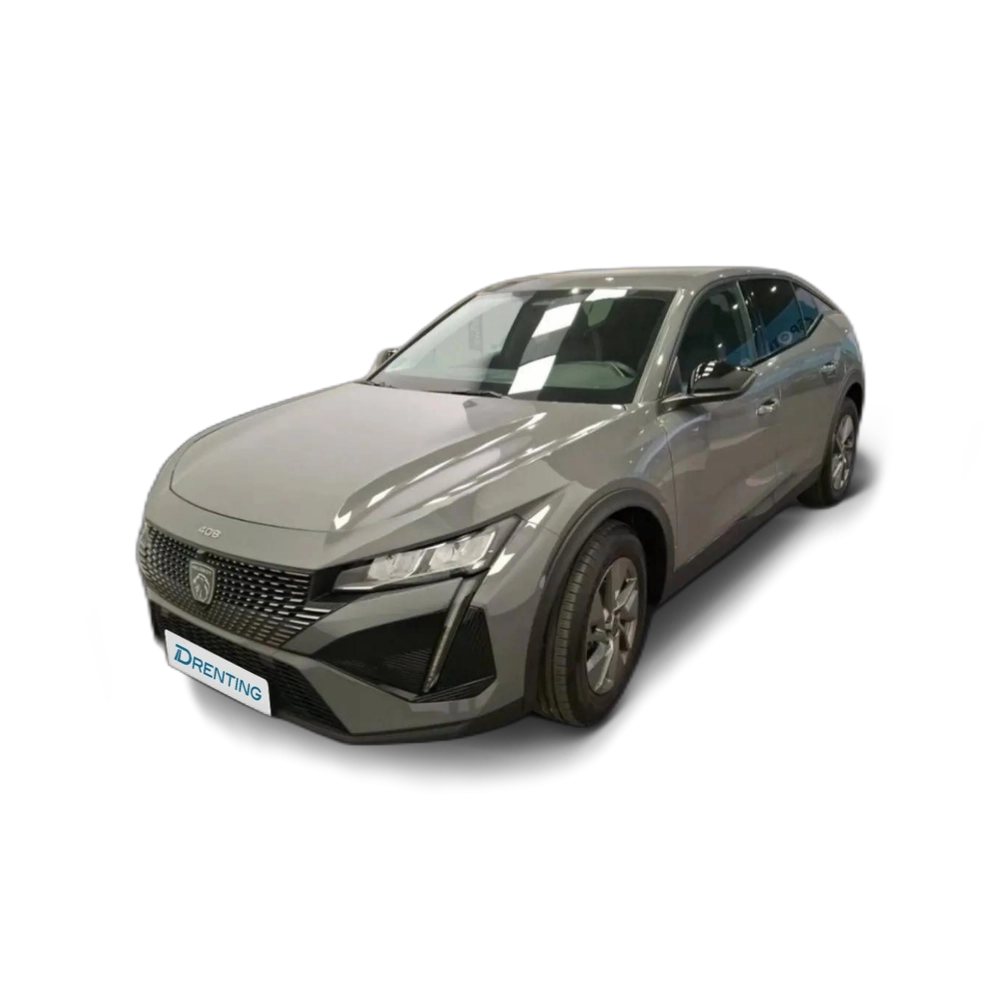 Renting Peugeot 408 Hybrid Allure e-DCS6 145 Gris 1