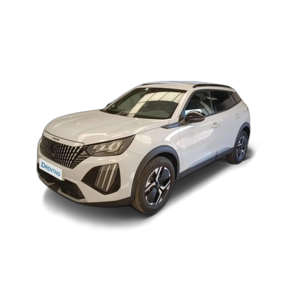 Renting Peugeot 2008 Hybrid Allure eDCS6 145 Blanco 3