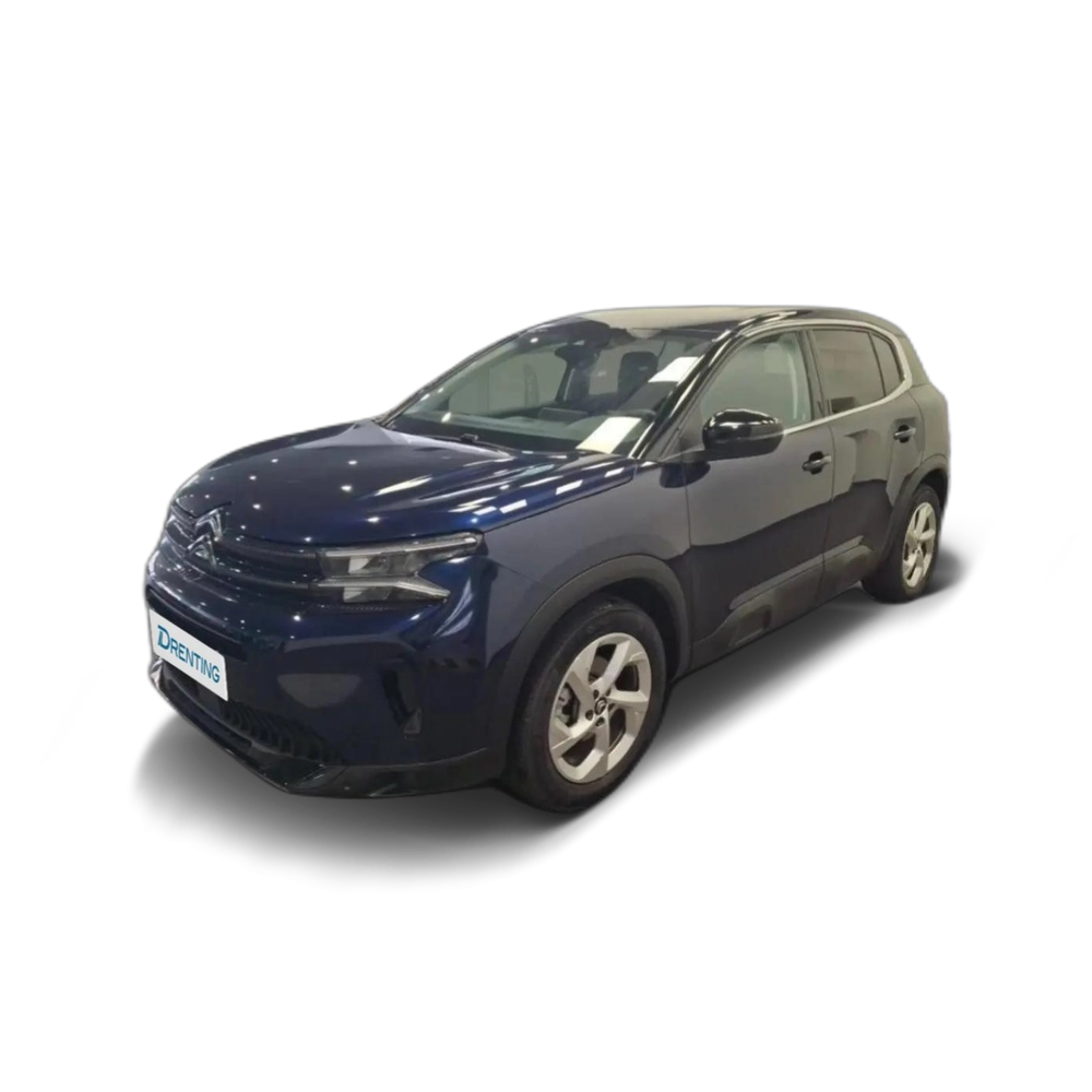 Renting Citroen C5 Aircross Hybrid Plus e-DCS6 145 Azul