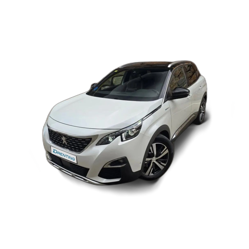 Renting Peugeot 3008 Hybrid4 300 GT e-EAT8 Blanco 1
