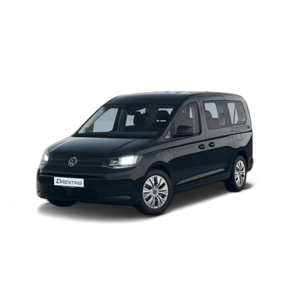 Renting Volkswagen Caddy Maxi 1.5 TSI Hybrid Origin DSG Negro