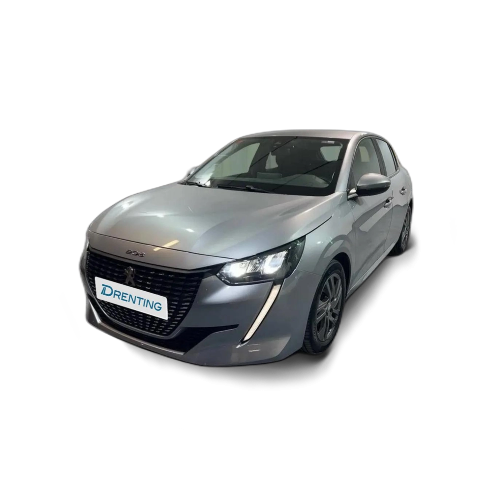 Renting Peugeot 208 PureTech 55kW (75CV) Active Pack Gris