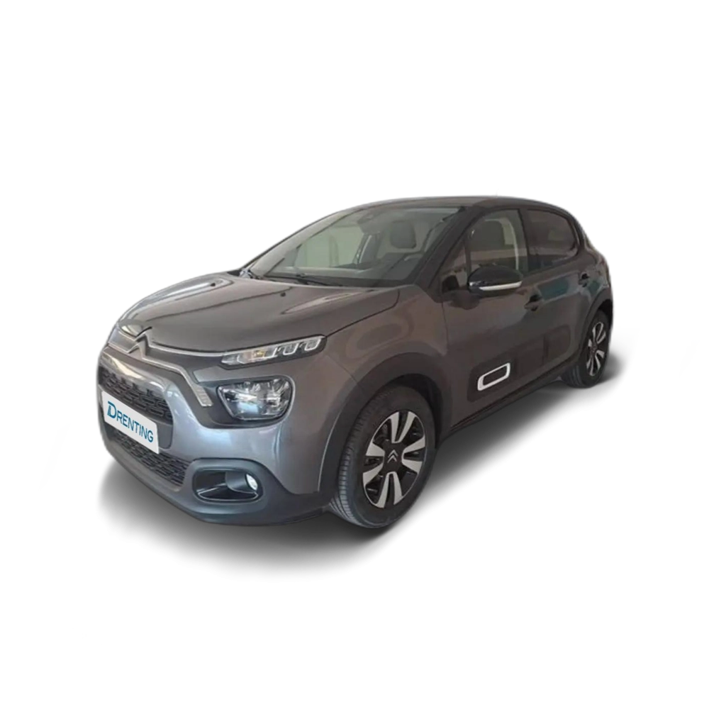 Renting Citroen C3 PureTech 60KW (83CV) Max Gris