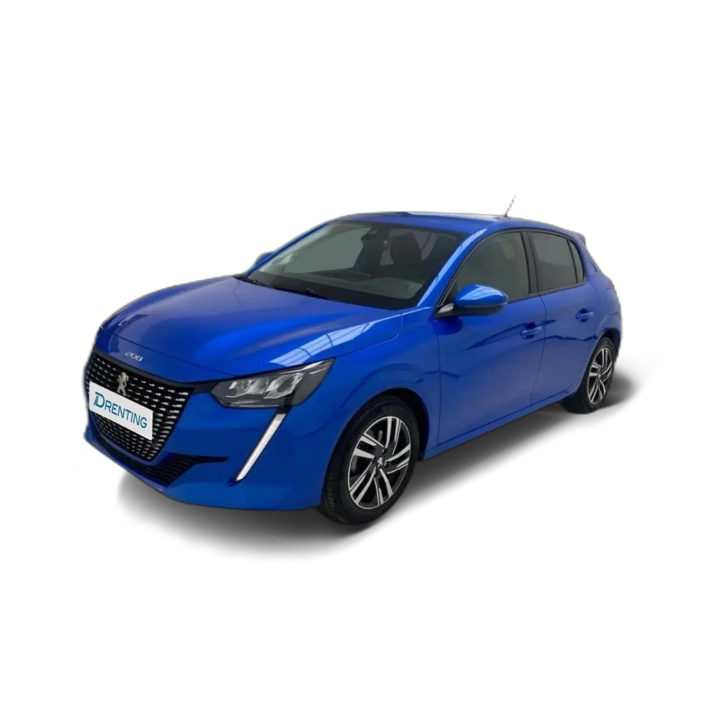 Renting Peugeot 208 PureTech 73kW (100CV) Allure Pack Azul