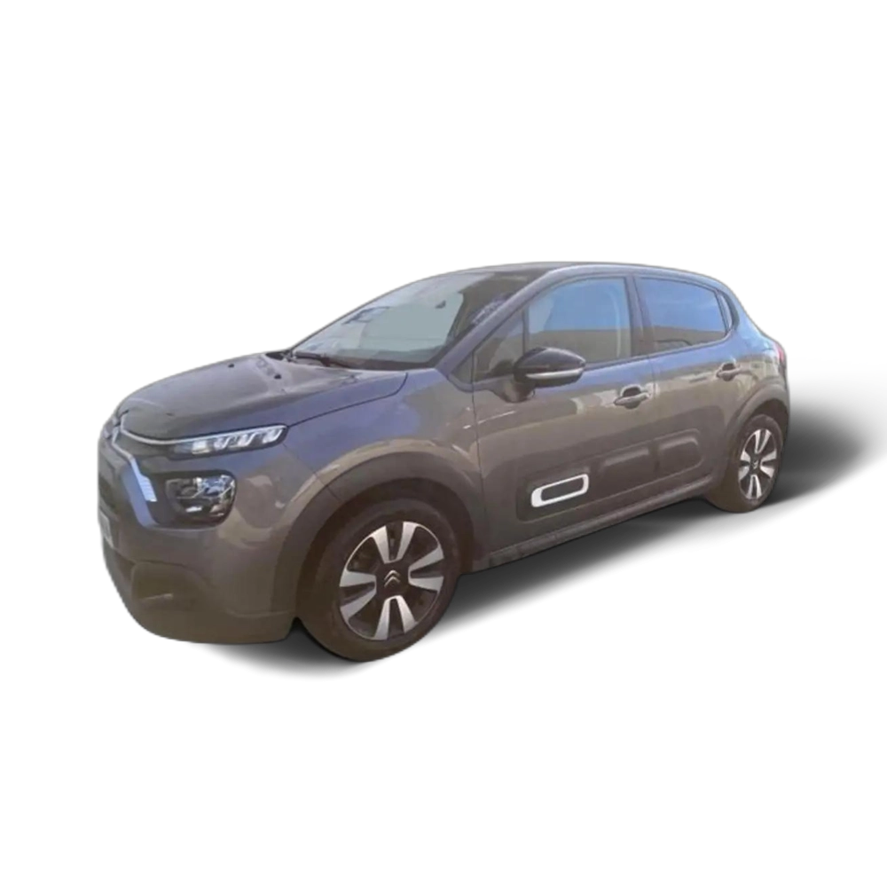 Renting Citroen C3 PureTech 83 Max 61 kW (83 CV) Gris 1