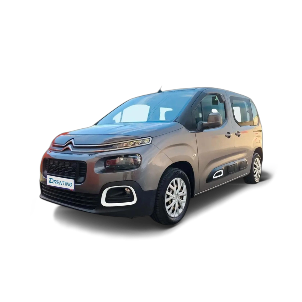 Renting Citroen Berlingo PureTech S&amp;S Talla M Feel 110 Gris