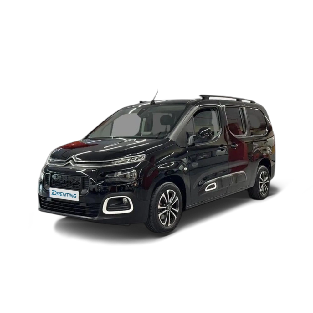 Renting Citroen Berlingo PureTech S&amp;S Talla XL Feel 110 Negro