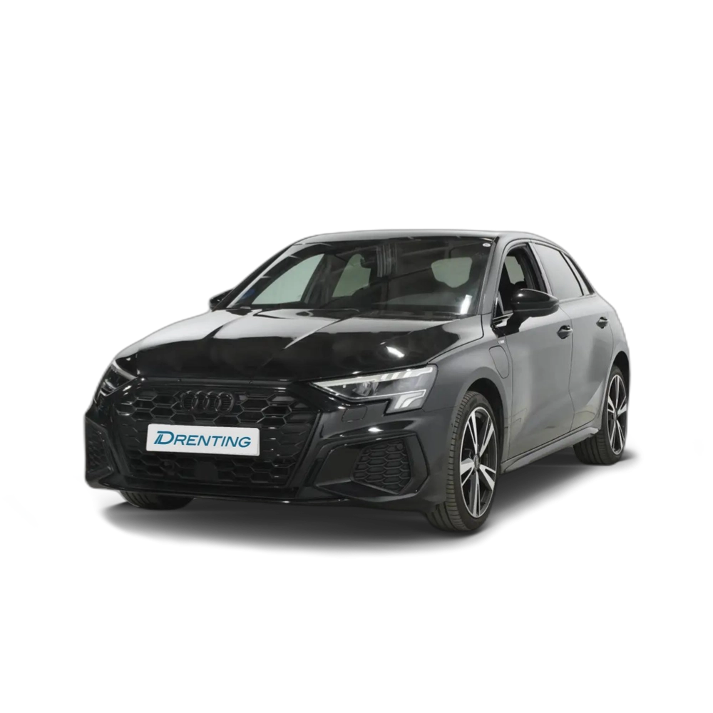Renting Audi A3 SB 45 TFSIe Competition Black line edition S troni Negro 1