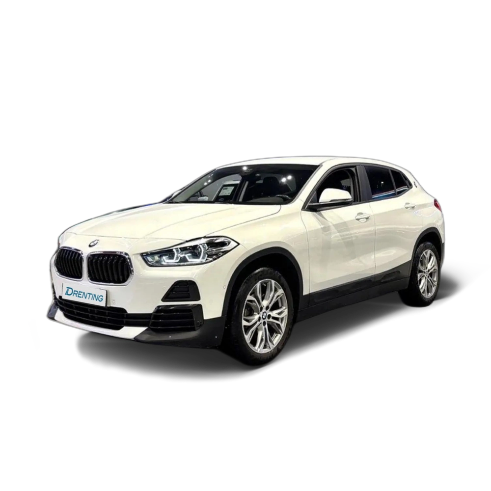 Renting BMW X2 sDrive 18d Blanco