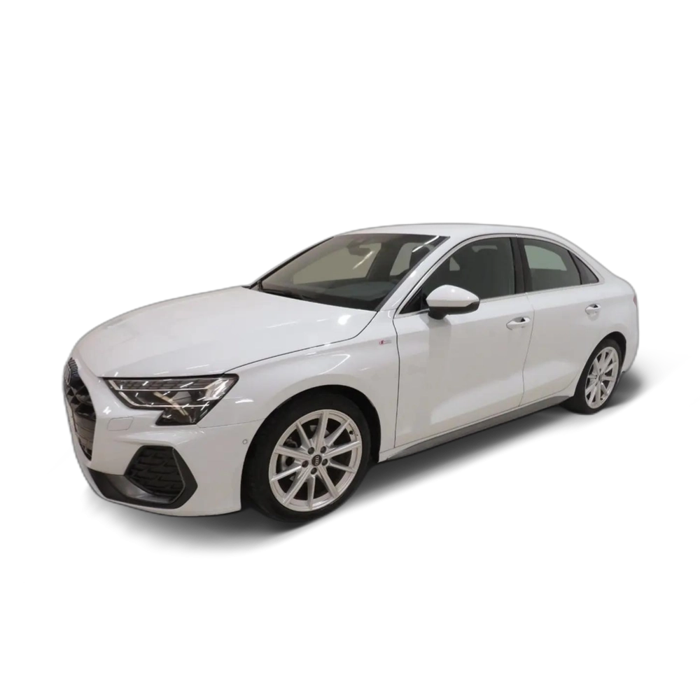 Renting Audi A3 Sedán TFSI S line S tronic 110kW Blanco