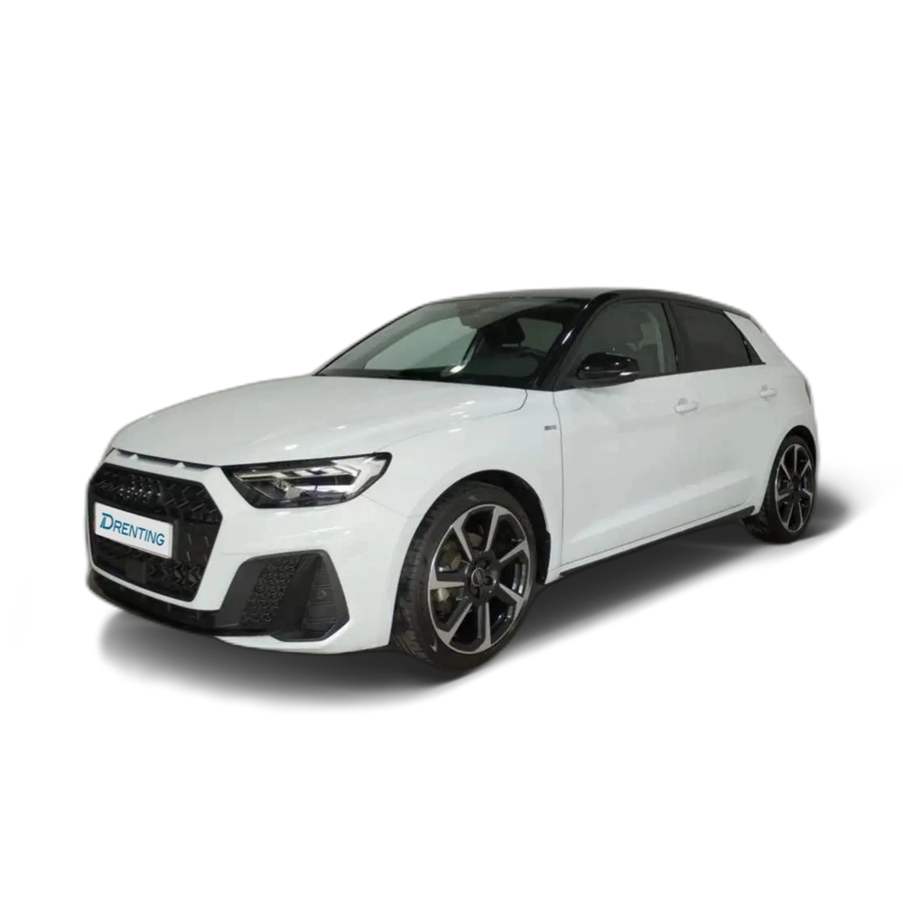 Renting Audi A1 Sportback 30 TFSI Adrenalin Black Edition S tronic Blanco