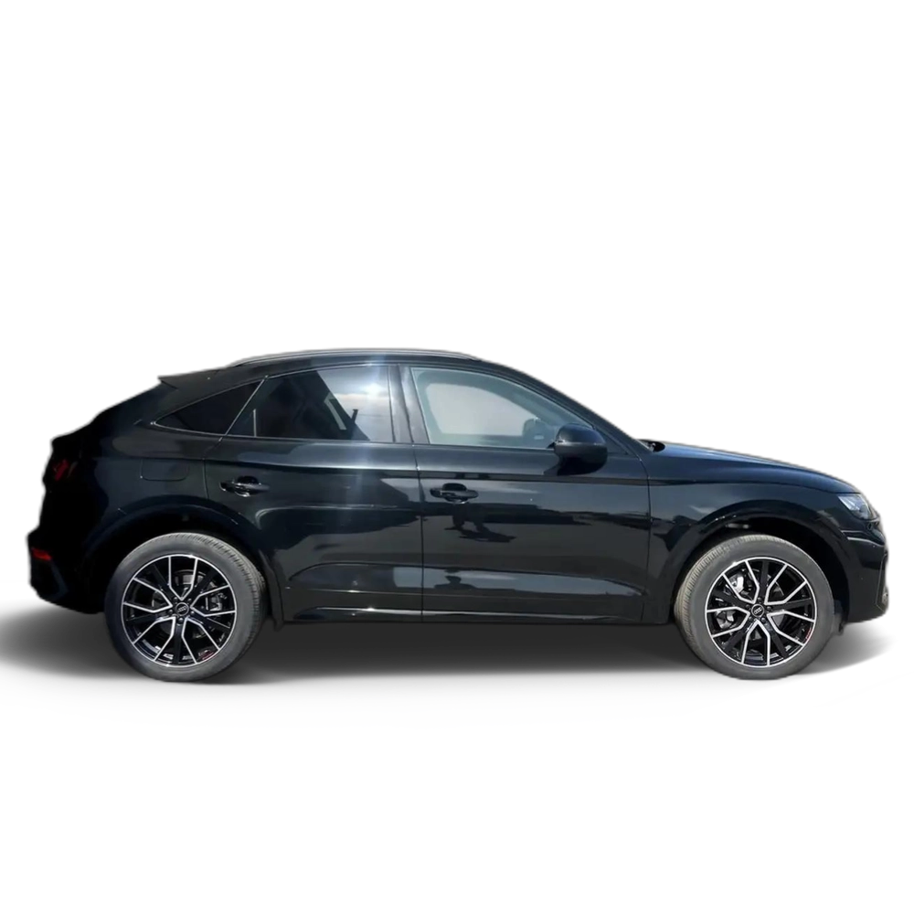 Renting Audi Q5 Sportback 40 TDI quattro-ultra Black line S tronic Negro 1