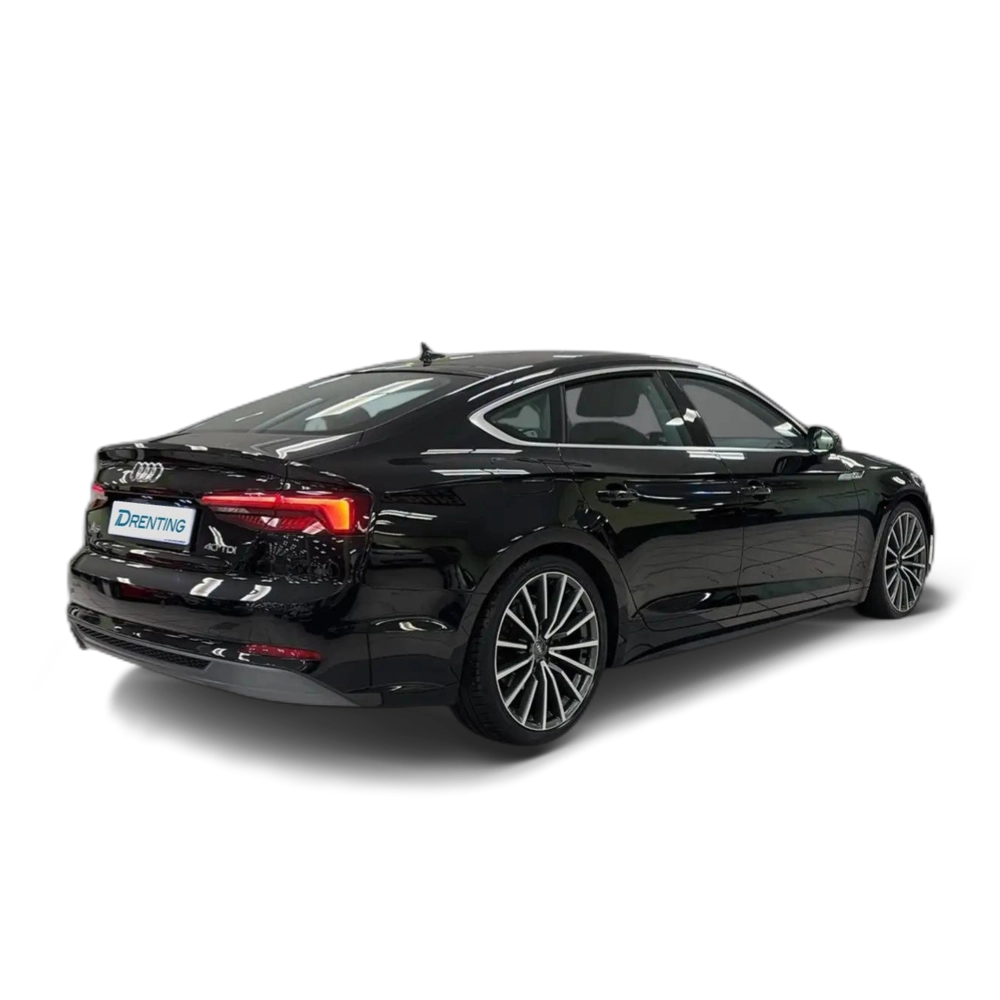 Renting Audi A5 Sportback 40 TDI Sport S tronic 140kW Negro