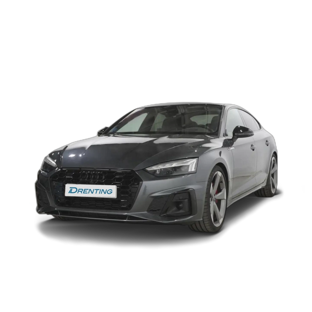 Renting Audi A5 Sportback 45 TFSI Black line quattro S tronic Gris