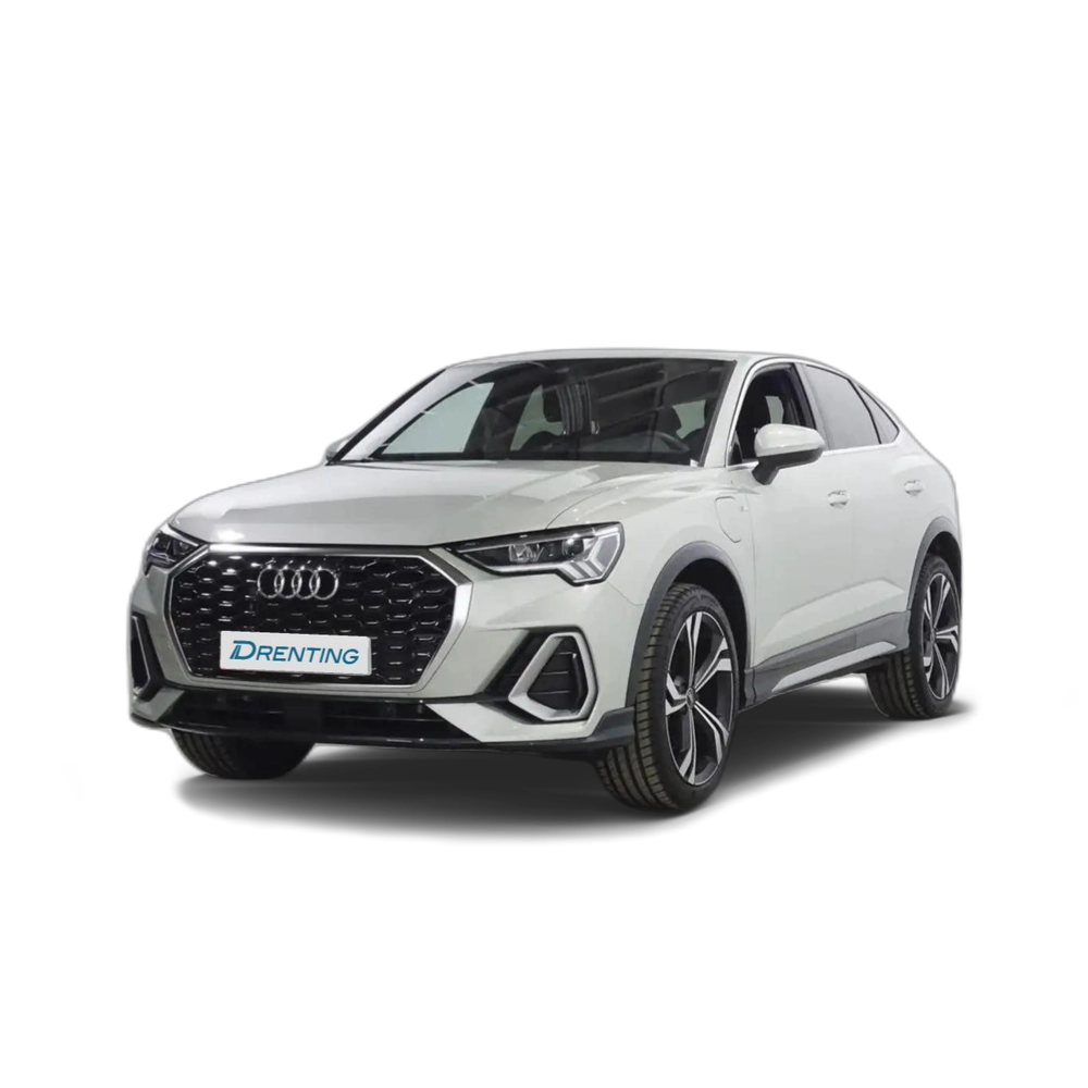 Renting Audi Q3 Sportback 45 TFSIe S line S-tronic Plateado