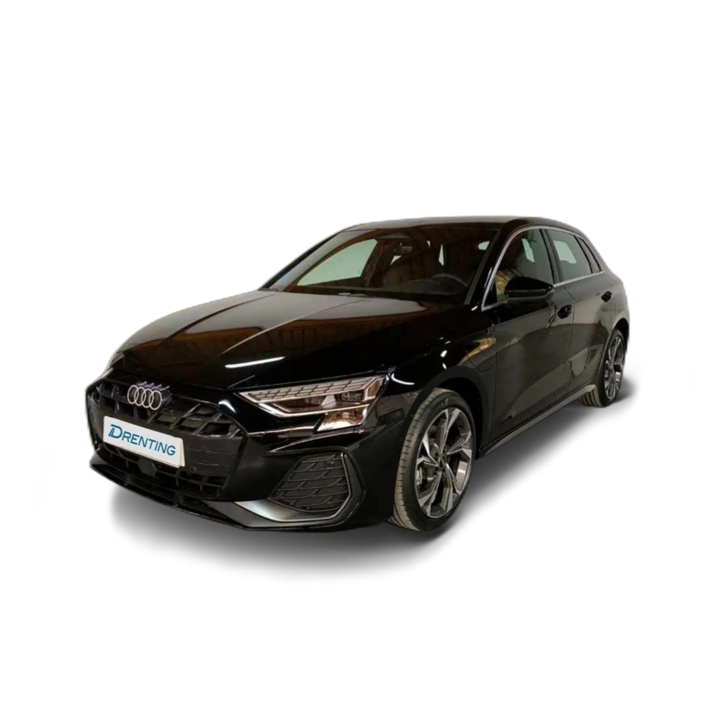 Renting Audi A3 Sportback TDI Black line edition S tronic 110kW Negro 2