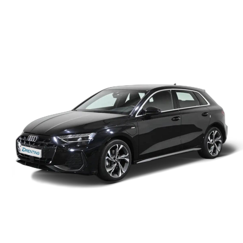 Renting Audi A3 Sportback TFSI e S line S tronic 150kW Negro 3