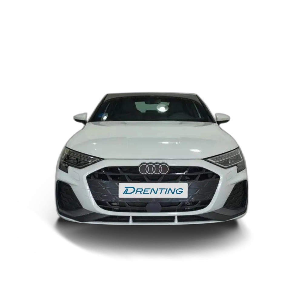 Renting Audi A3 Sportback TFSI e S line S tronic 150kW Blanco