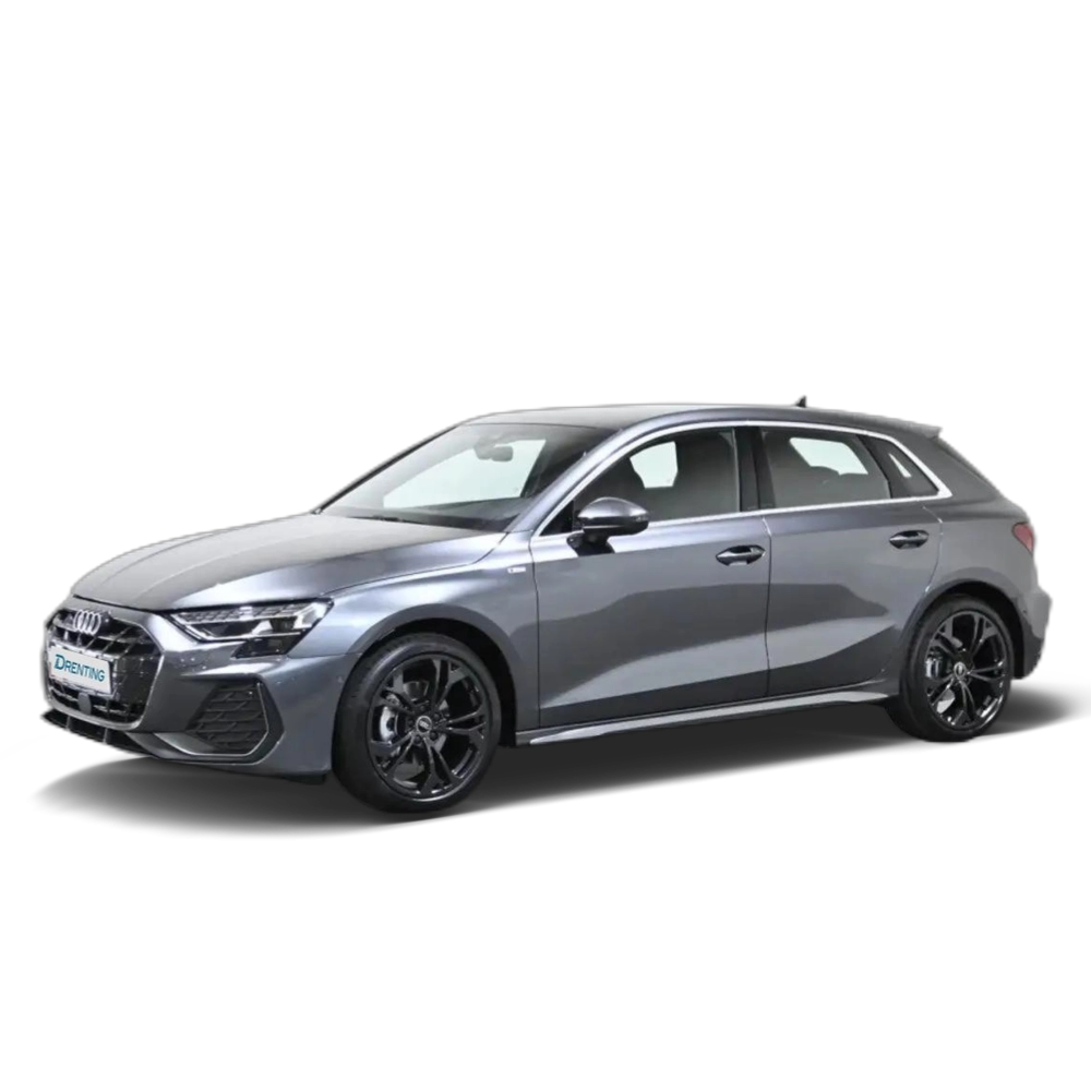 Renting Audi A3 Sportback TFSI Genuine S tronic 110kW Gris 1