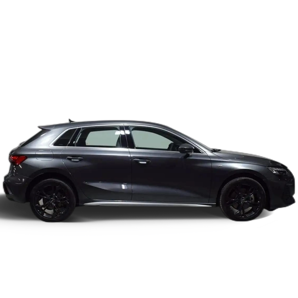 Renting Audi A3 Sportback TFSI Genuine S tronic 110kW Gris