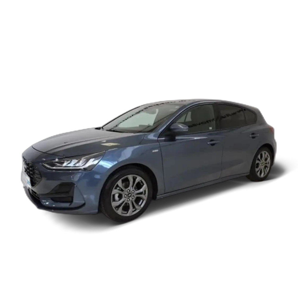 Renting Ford Focus Sportbreak 1.0 Ecoboost MHEV ST-Line Azul 1