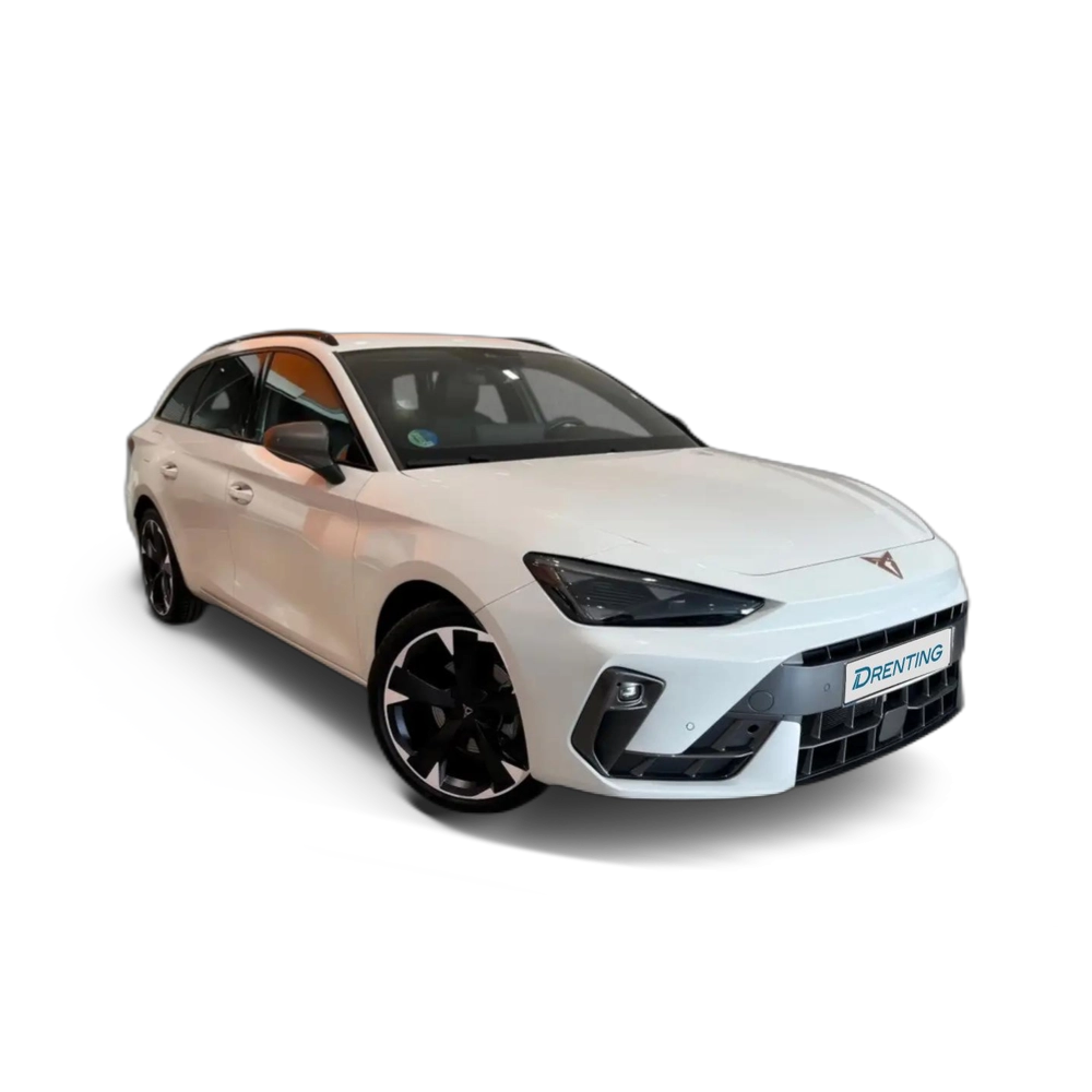 Renting CUPRA Leon Sportstourer 1.5 eTSI 110 DSG Blanco