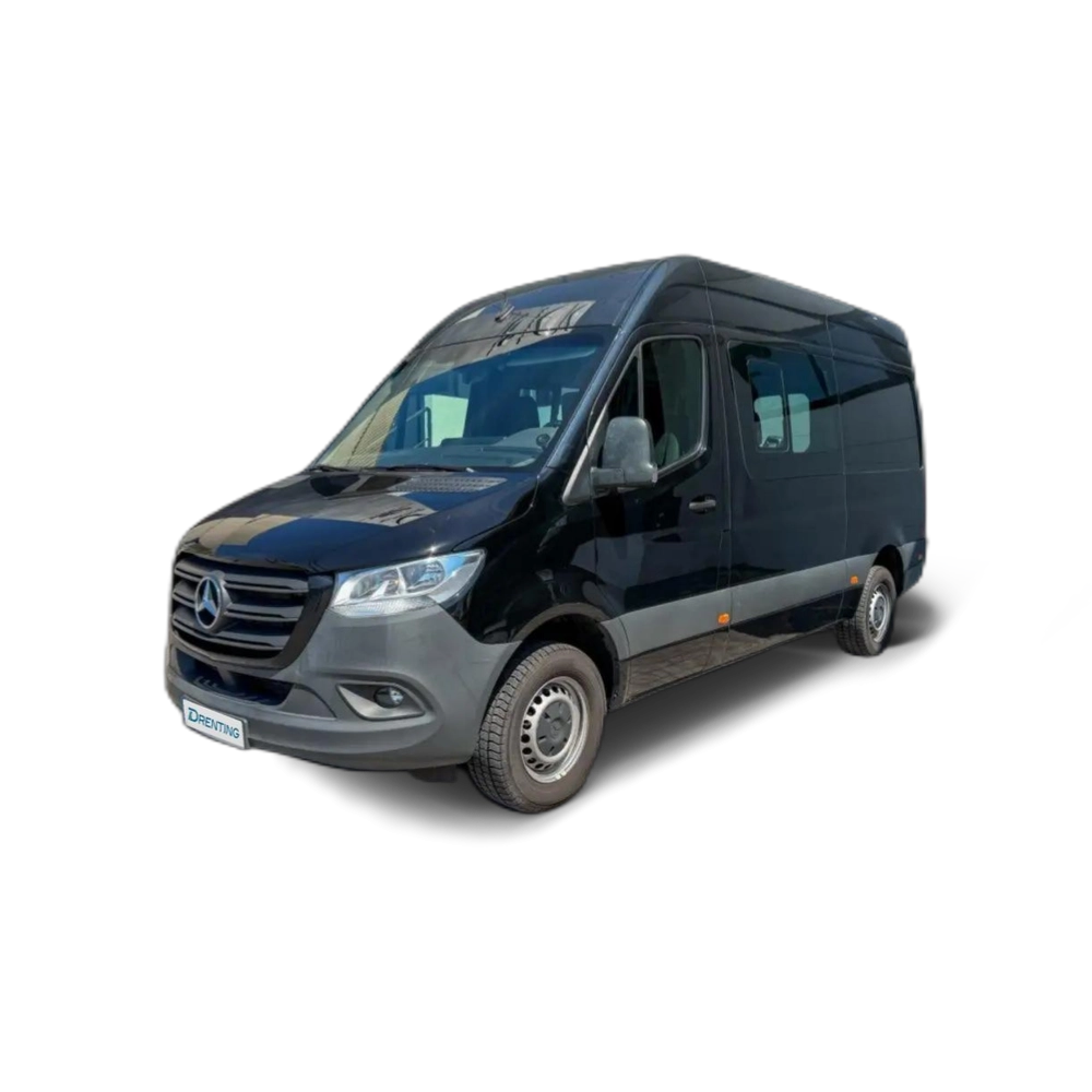 Renting Mercedes-Benz Sprinter Chasis Doble Cabina 317CDI Largo tT 9G-Tr Negro