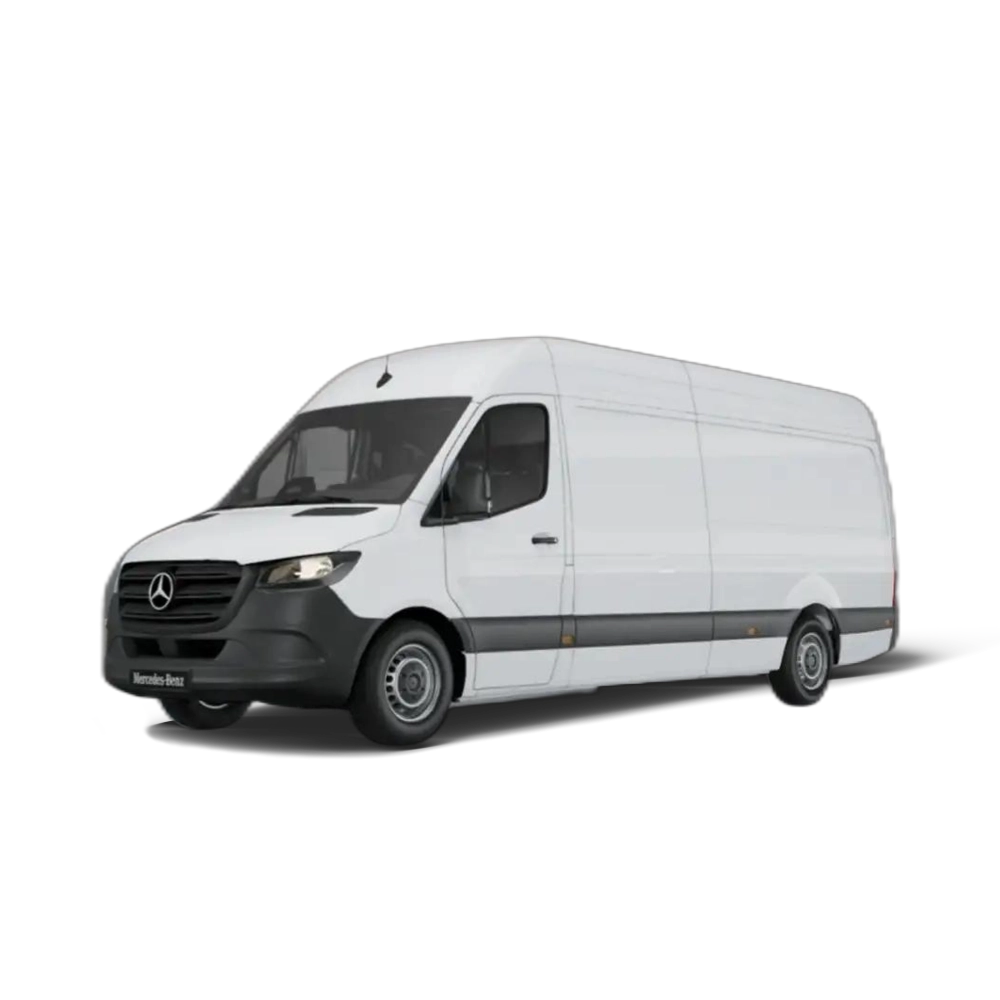Renting Mercedes-Benz Sprinter Furgón 319CDI Pro Largo Blanco