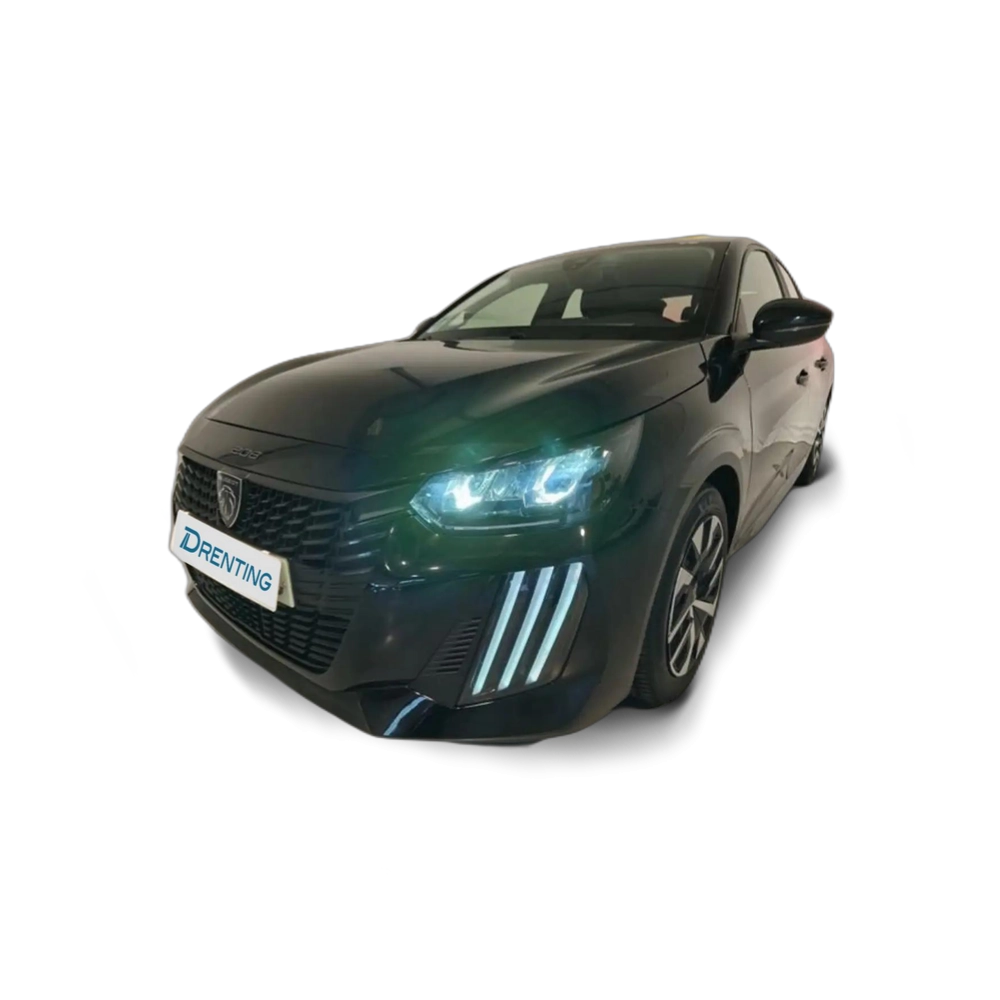 Renting Peugeot 208 Style Gasolina 100 Negro 1