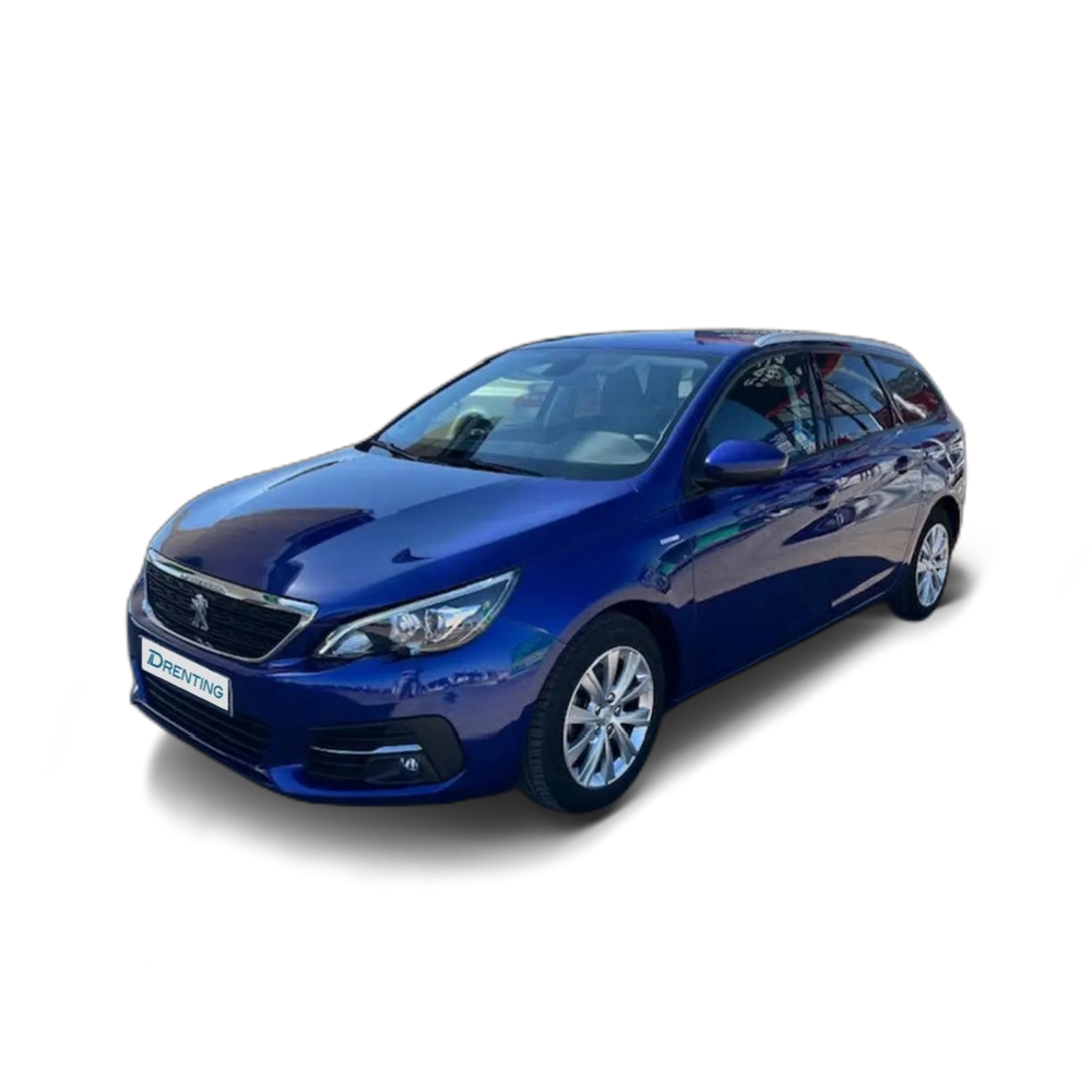 Renting Peugeot 308 SW 1.5BlueHDi S&amp;S Style EAT6 130 Azul
