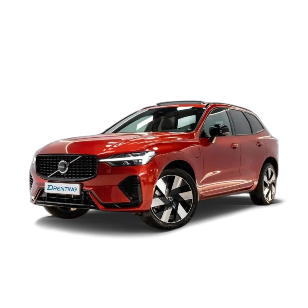 Renting Volvo XC60 T6 Recharge Plus Dark Rojo