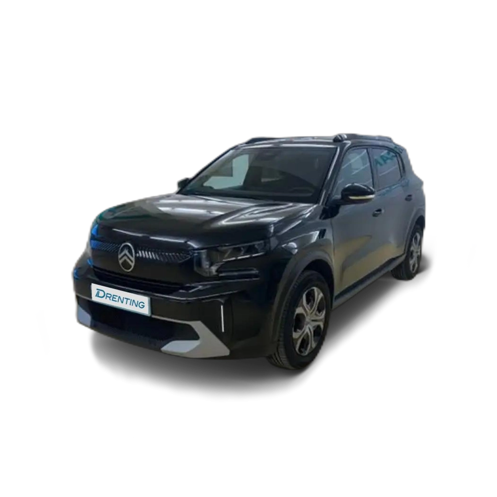 Renting Citroen C3 Aircross Turbo Plus 100cv Negro