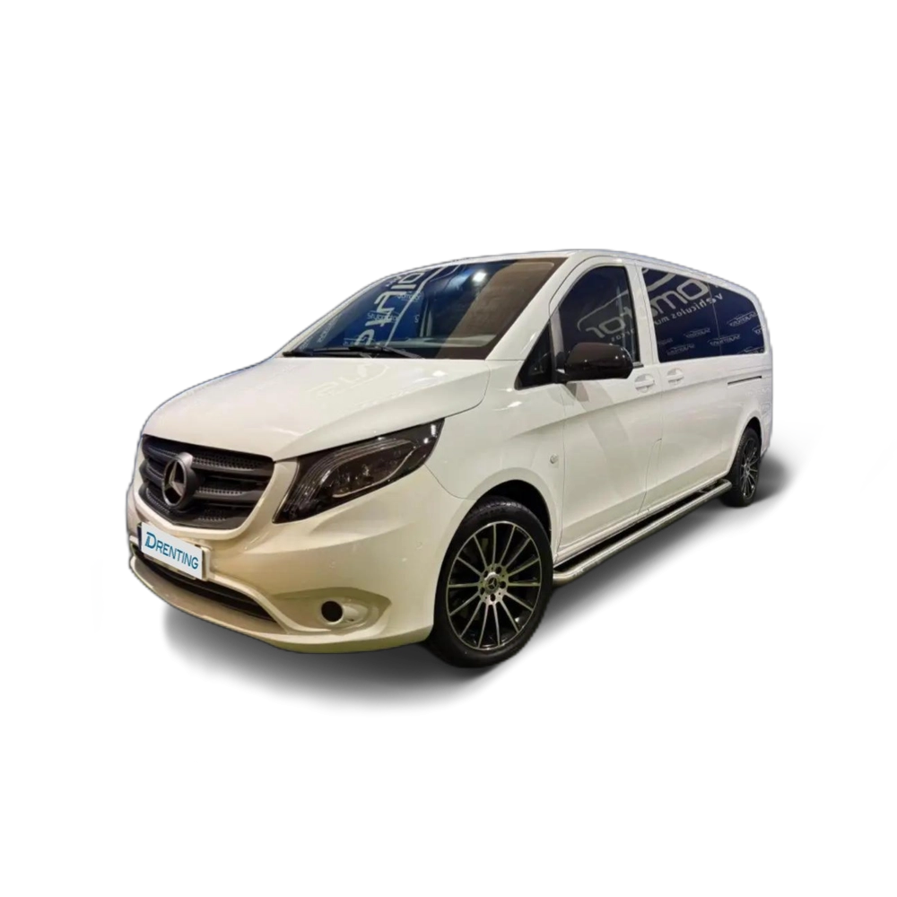 Renting Mercedes-Benz Vito Mixto 119 CDI Pro Extralargo 9G-Tronic Blanco