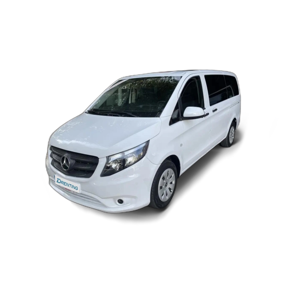 Renting Mercedes-Benz Vito Tourer 110 CDI tD Pro Larga Blanco 1