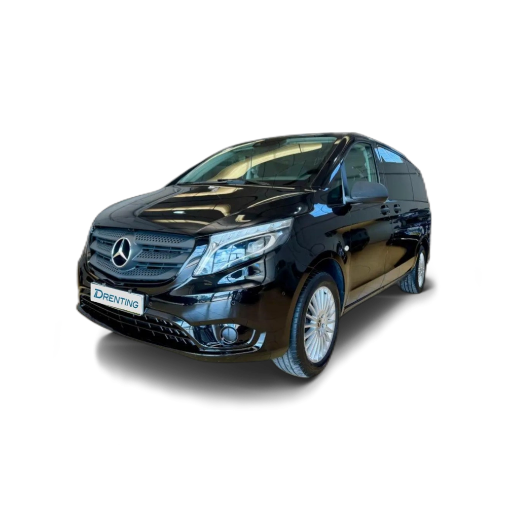 Renting Mercedes-Benz Vito Tourer 116 CDI Pro 2020 Larga 9G-Tronic Negro
