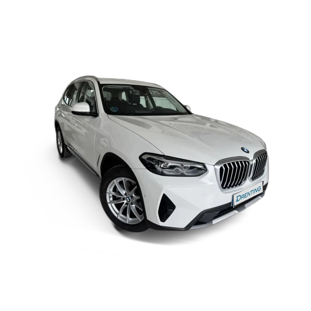 Renting BMW X3 xDrive 20dA xLine Blanco 1