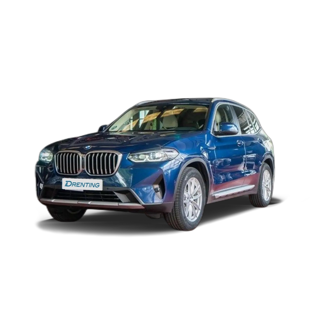Renting BMW X3 xDrive 20dA xLine Azul 3