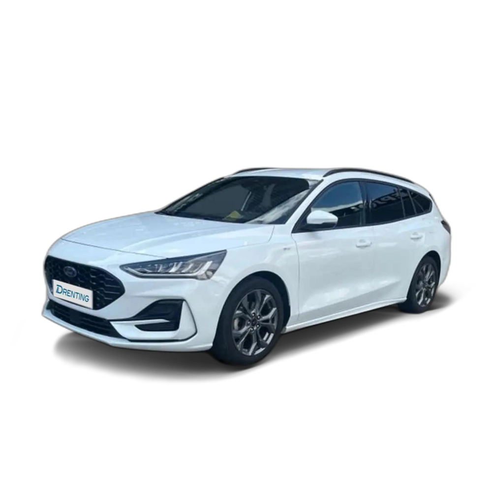 Renting Ford Focus 1.0 ECOBOOST MHEV 92KW ST-LINE 125 5P Blanco