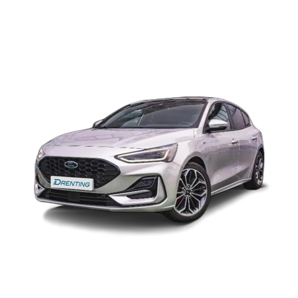 Renting Ford Focus 1.0 ECOBOOST MHEV 92KW ST-LINE X 125 5P Plateado