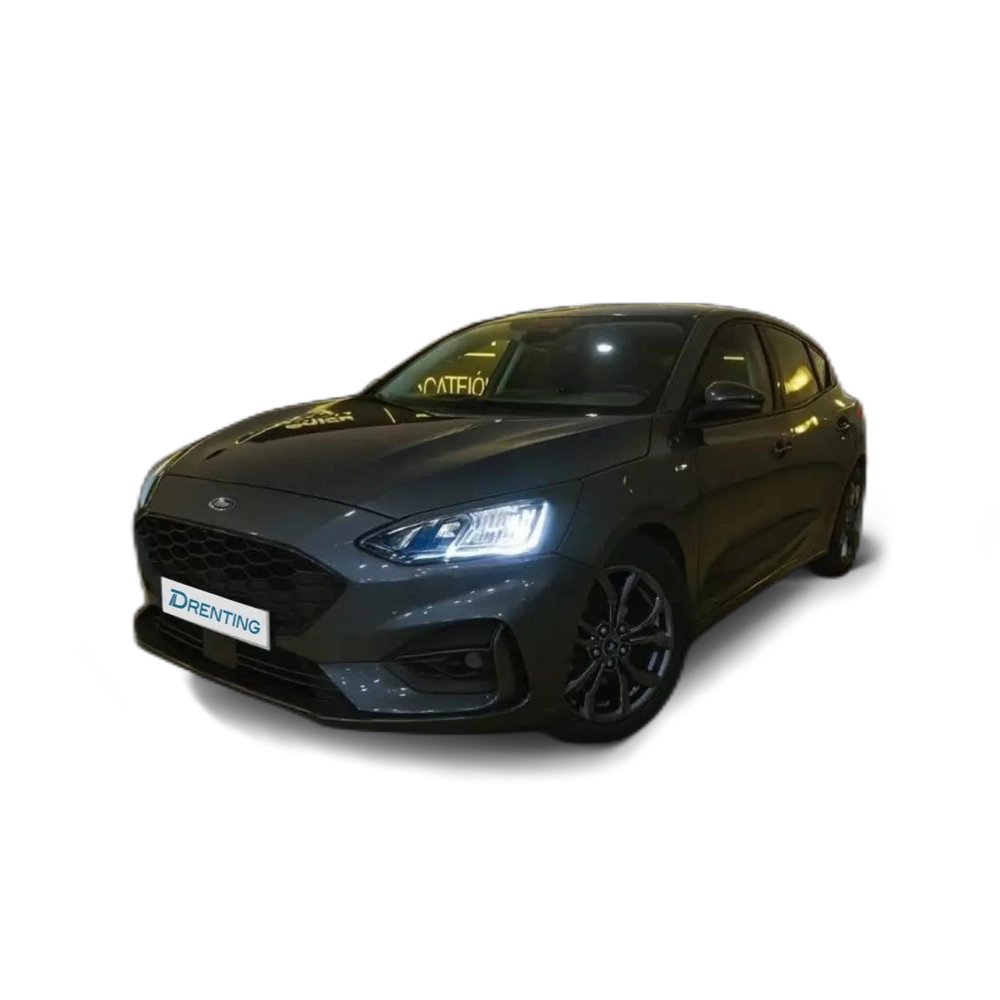 Renting Ford Focus 1.0 Ecoboost MHEV ST-Line 125 Negro