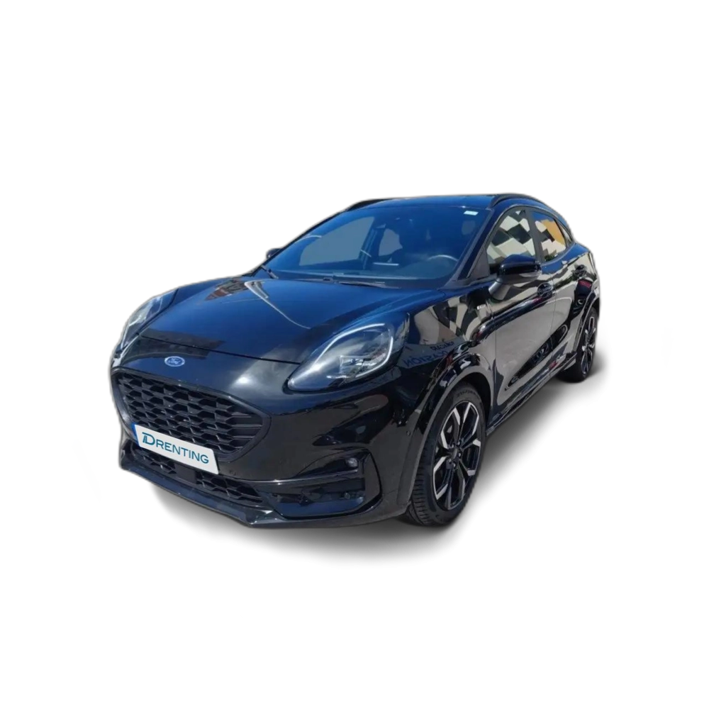 Renting Ford Puma 1.0 EcoBoost MHEV ST-Line X 125 Negro
