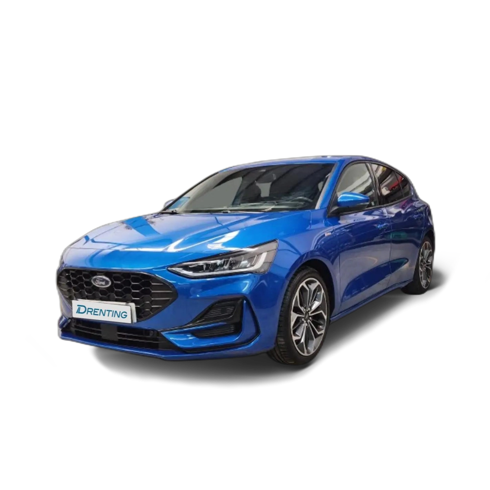 Renting Ford Focus 1.0 Ecoboost MHEV ST-Line X 155 Azul