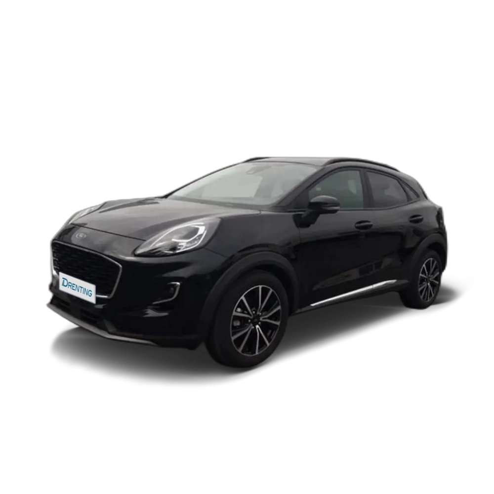 Renting Ford Puma 1.0 EcoBoost MHEV Titanium 125 Negro