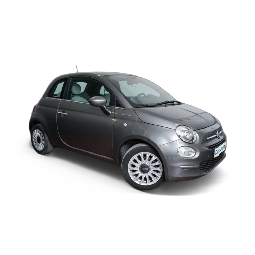 Renting Fiat 500 1.0 Hybrid Dolcevita 52kW Gris 1 2