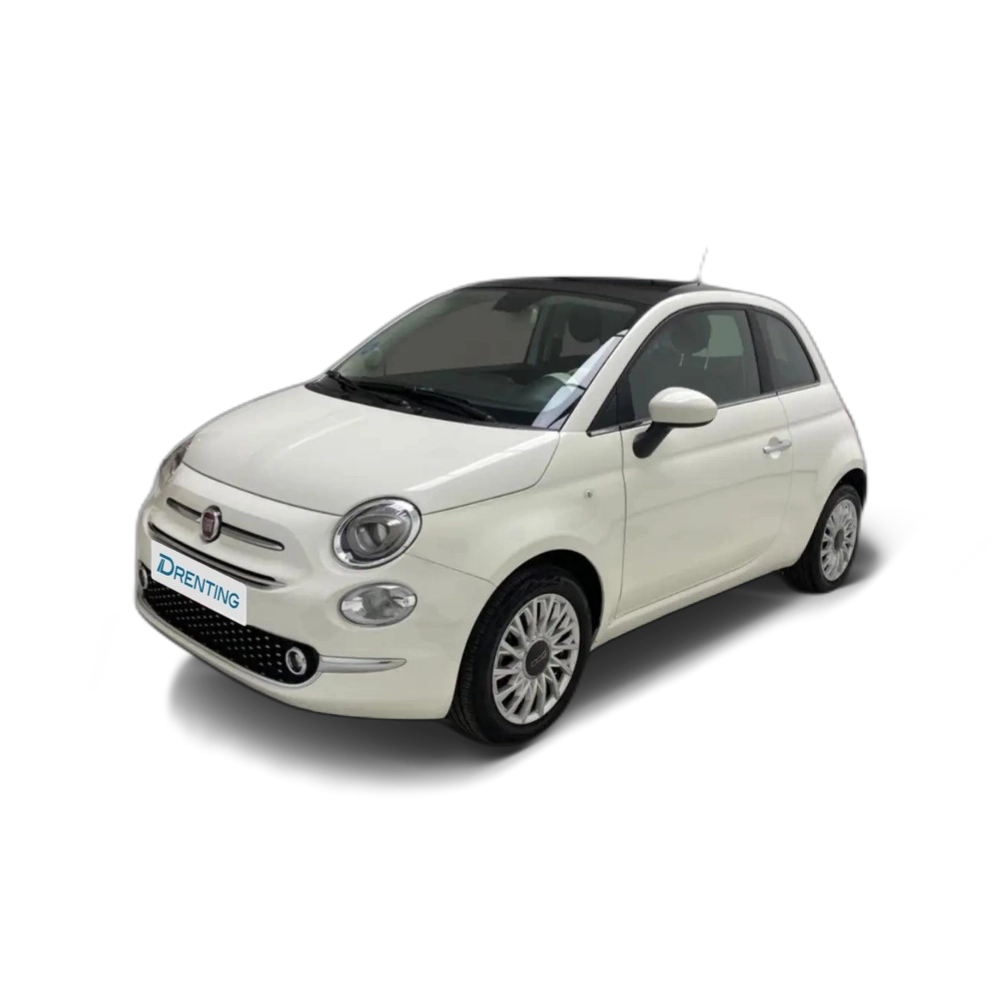 Renting Fiat 500 1.0 Hybrid Dolcevita 52kW Blanco 4
