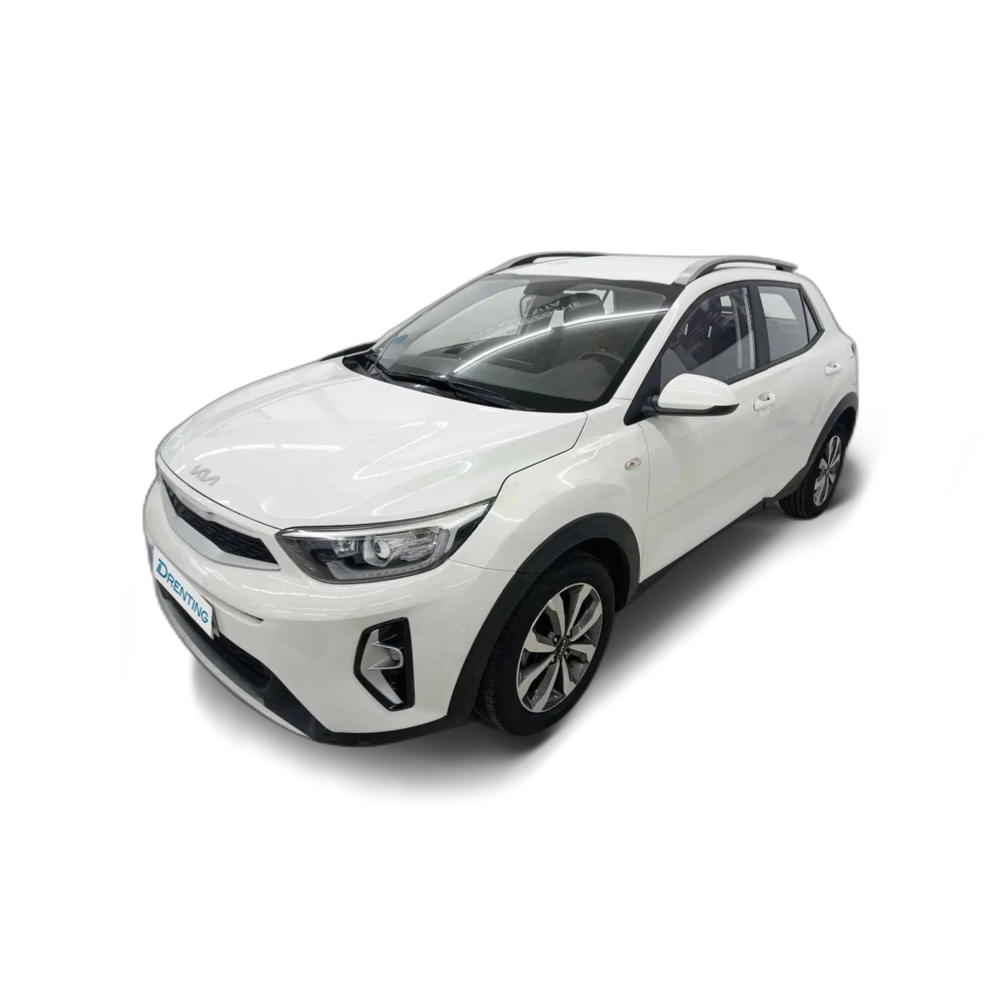 Renting Kia Stonic 1.0 T-GDi 100cv MHEV iMT Concept Blanco