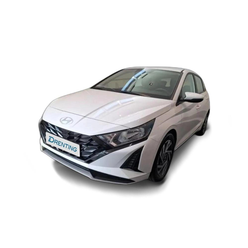 Renting Hyundai i20 1.0 TGDI Klass 100 Blanco 4